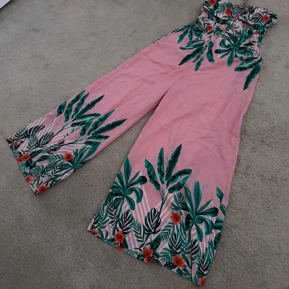Tropical Pink Maxi Dress